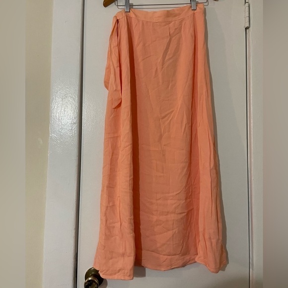 Lucca Couture Creamy Peach Maxi Skirt Size Small NWT - Picture 5 of 9